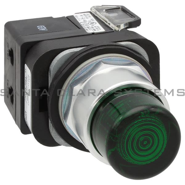 Allen Bradley 800TC-QBH2G Push Button | Finger Safe Product Image