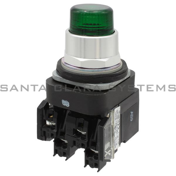 Allen Bradley 800TC-QBH2G Push Button | Finger Safe Product Image