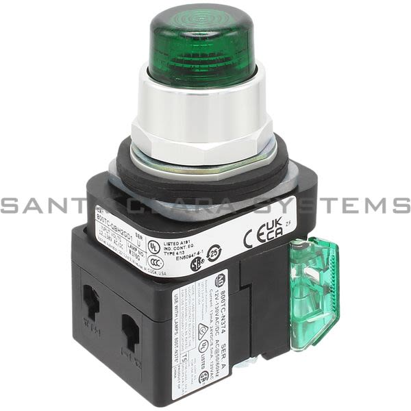 Allen Bradley 800TC-QBH2GD1 Pushbutton Product Image
