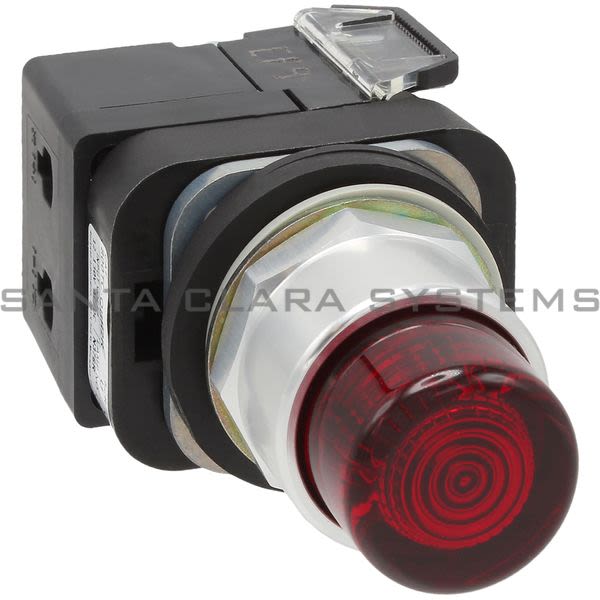 Allen Bradley 800TC-QBH2R Push Button | Finger Safe Product Image