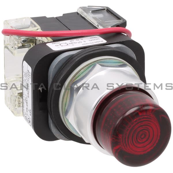 Allen Bradley 800TC-QT24R Pilot Light | Finger Safe Product Image