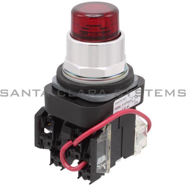 Allen Bradley 800TC-QT24R Pilot Light | Finger Safe Product Image