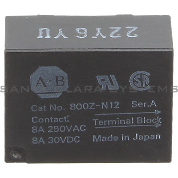 Allen Bradley 800Z-N12 Relay Product Image