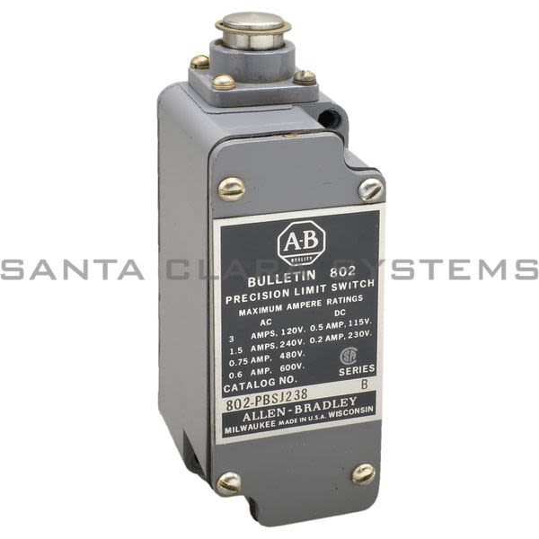 Allen Bradley 802-PBSJ2-38  Precision Limit Switch Product Image