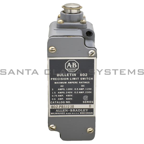 Allen Bradley 802-PBSJ2-38  Precision Limit Switch Product Image