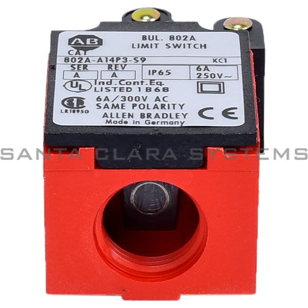 Allen Bradley 802A-A14P3-S9  Limit Switch Product Image
