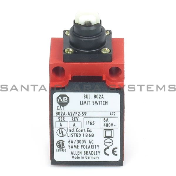 Allen Bradley 802A-A27P2-S9  Limit Switch Product Image