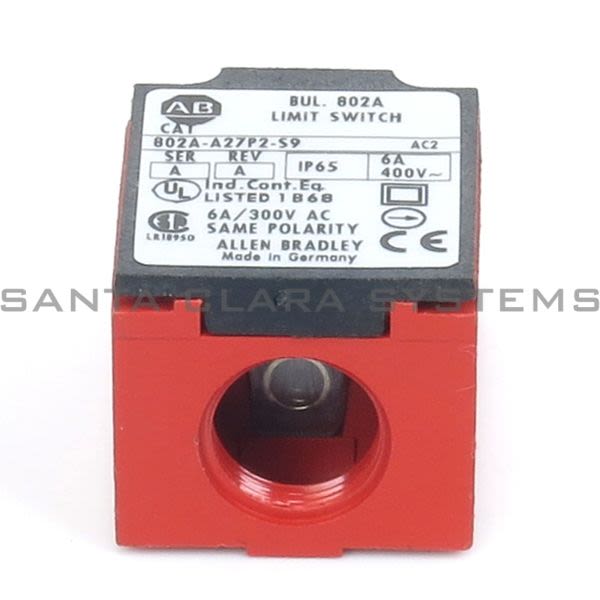 Allen Bradley 802A-A27P2-S9  Limit Switch Product Image