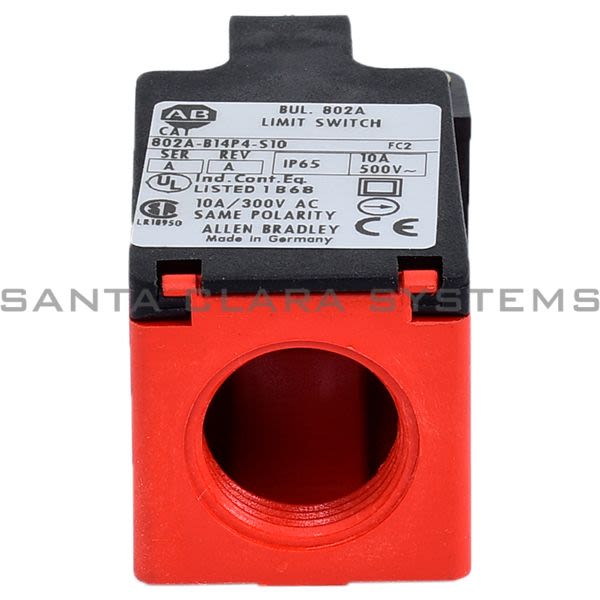 Allen Bradley 802A-B14P4-S10  Limit Switch Product Image