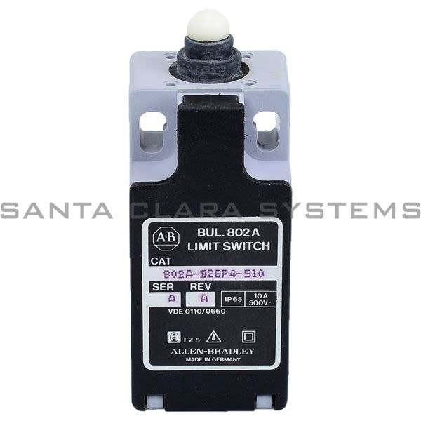 Allen Bradley 802A-B26P4-S10  Limit Switch Product Image