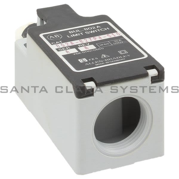 Allen Bradley 802A-B27P4-S10 Limit Switch Product Image