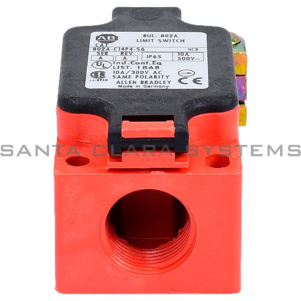 Allen Bradley 802A-C14P4-S6 Limit Switch Product Image