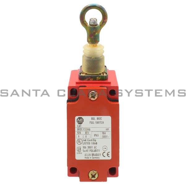 Allen Bradley 802C-E53M6 Safety Pull Switch Product Image