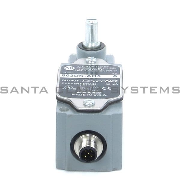 Allen Bradley 802DN-AD5 Limit Switch | DeviceNet Product Image