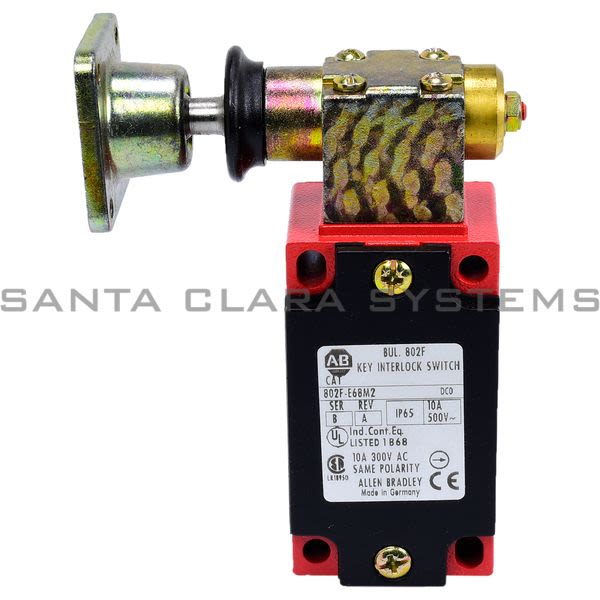 Allen Bradley 802F-E68M2  Key Interlock Switch Product Image