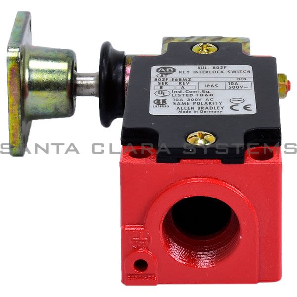 Allen Bradley 802F-E68M2  Key Interlock Switch Product Image