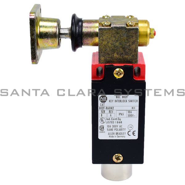 Allen Bradley 802F-R60M2  Key Interlock Switch Product Image