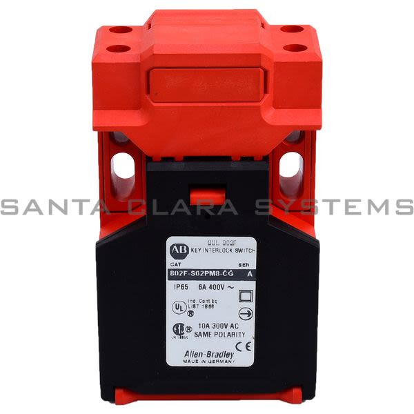 Allen Bradley 802F-S62PM8-CG Safety Key Switch Product Image