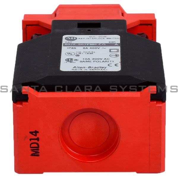 Allen Bradley 802F-S62PM8-CG Safety Key Switch Product Image