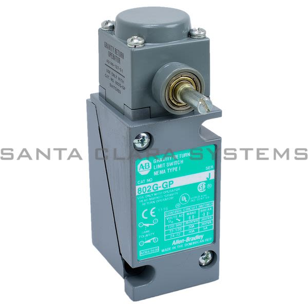 Allen Bradley 802G-GP  Gravity Return Limit Switch Product Image