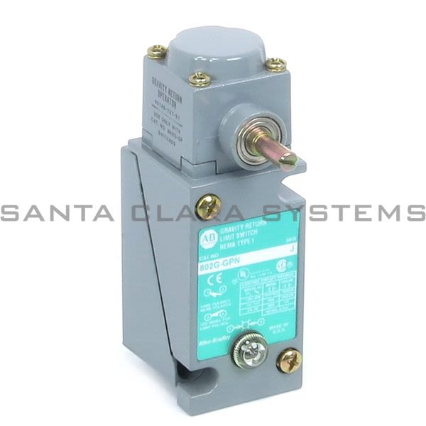 Allen Bradley 802G-GPN  Gravity Return Limit Switch Product Image
