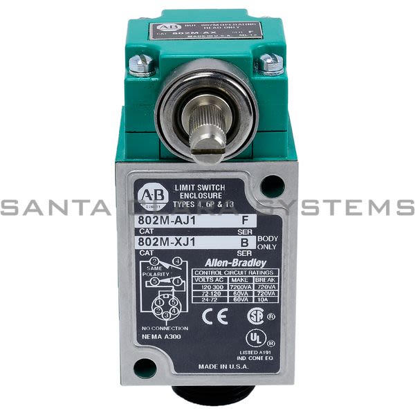 Allen Bradley 802M-AJ1  Limit Switch Product Image