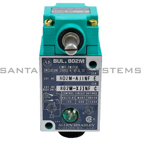 Allen Bradley 802M-AJ1NF  Limit Switch Product Image