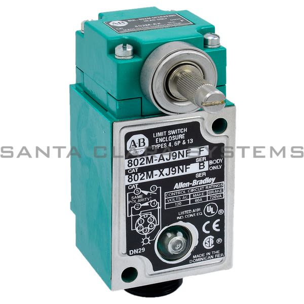 Allen Bradley 802M-AJ9NF Limit Switch Product Image