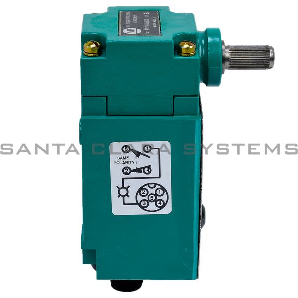 Allen Bradley 802M-AMZJ6LF Pre-Wired Factory Sealed Limit Switch Lever Type Maintained 2 Circuit Product Image