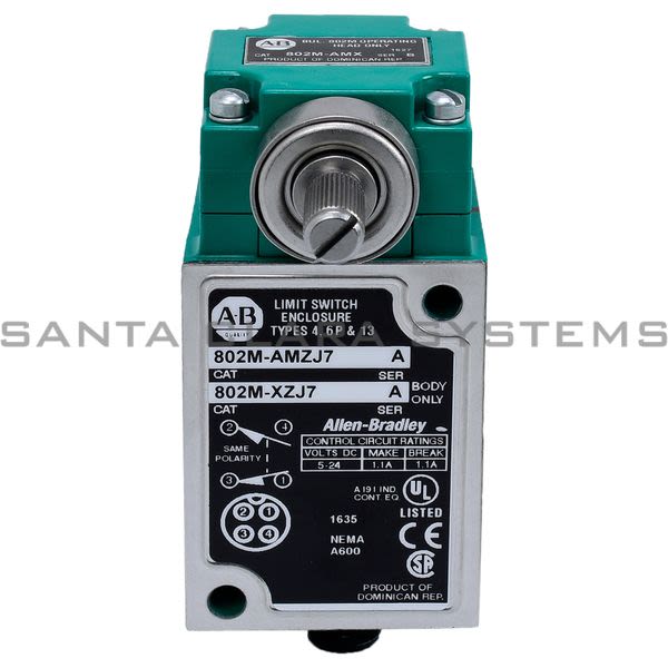 Allen Bradley 802M-AMZJ7 Limit Switch Product Image