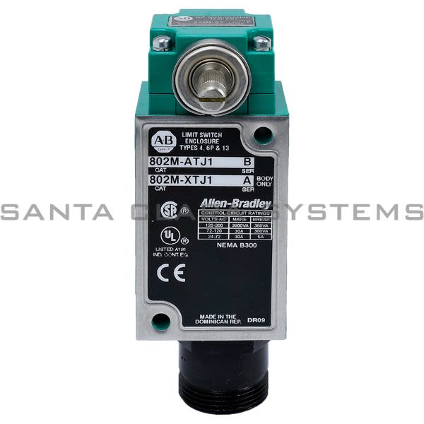 Allen Bradley 802M-ATJ1 Pre-Wired Limit Switch Product Image