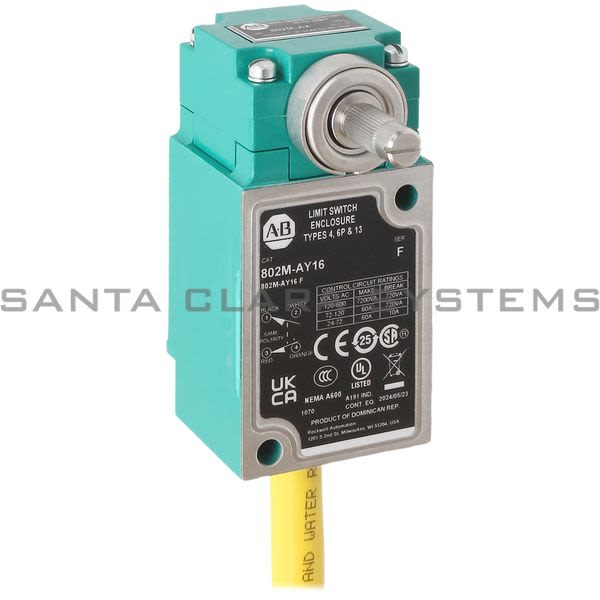 Allen Bradley 802M-AY16 Sealed Limit Switch Product Image