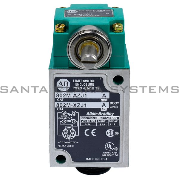 Allen Bradley 802M-AZJ1 Limit Switch Product Image