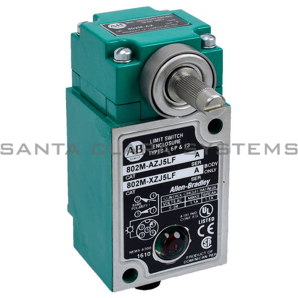 Allen Bradley 802M-AZJ5LF Limit Switch Product Image