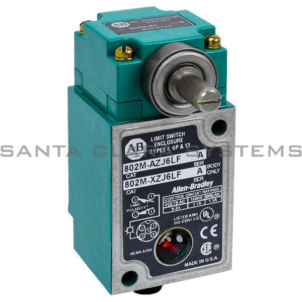 Allen Bradley 802M-AZJ6LF Limit Switch Product Image