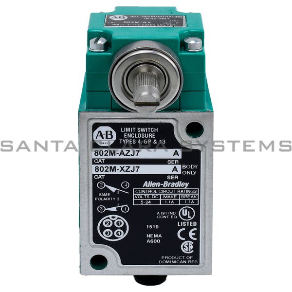 Allen Bradley 802M-AZJ7 Limit Switch Product Image