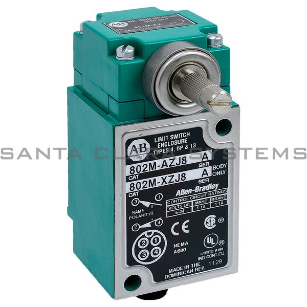 Allen Bradley 802M-AZJ8 Limit Switch Product Image