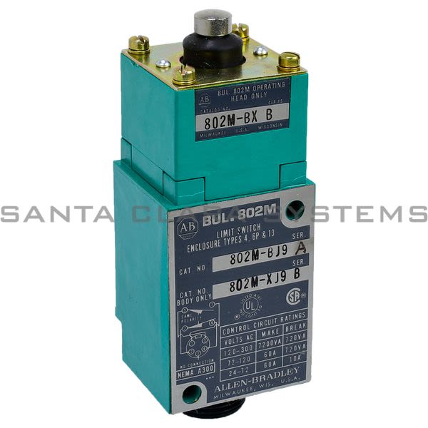 Allen Bradley 802M-BJ9 Limit Switch Product Image