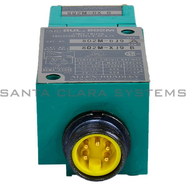 Allen Bradley 802M-BJ9 Limit Switch Product Image