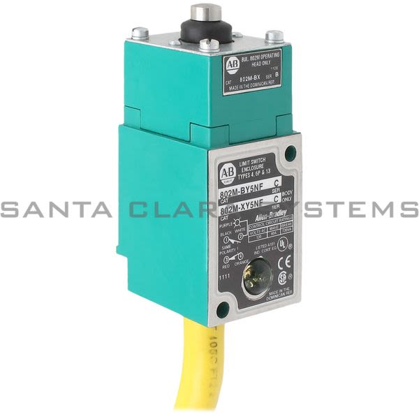 Allen Bradley 802M-BY5NF Limit Switch Product Image