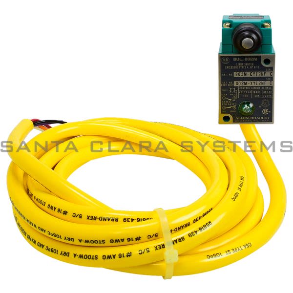 Allen Bradley 802M-CY12NF  Limit Switch Product Image