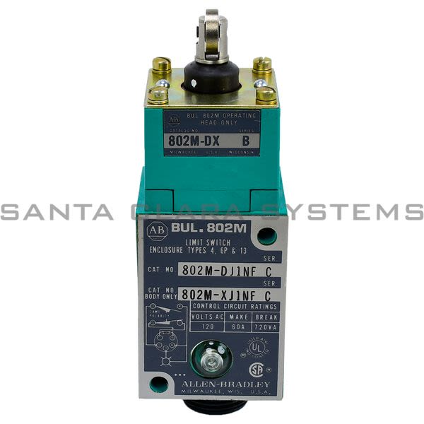 Allen Bradley 802M-DJ1NF Limit Switch Product Image