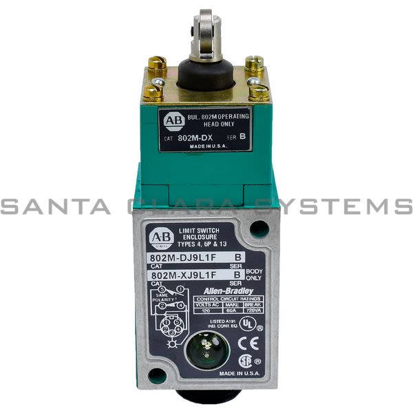 Allen Bradley 802M-DJ9L1F Limit Switch Product Image