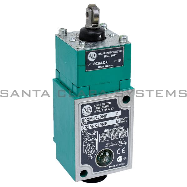 Allen Bradley 802M-DJ9NF Limit Switch Product Image