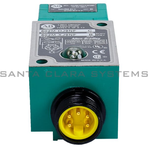 Allen Bradley 802M-DJ9NF Limit Switch Product Image