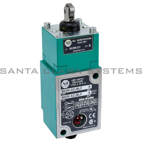 Allen Bradley 802M-DZJ5LF Limit Switch Product Image