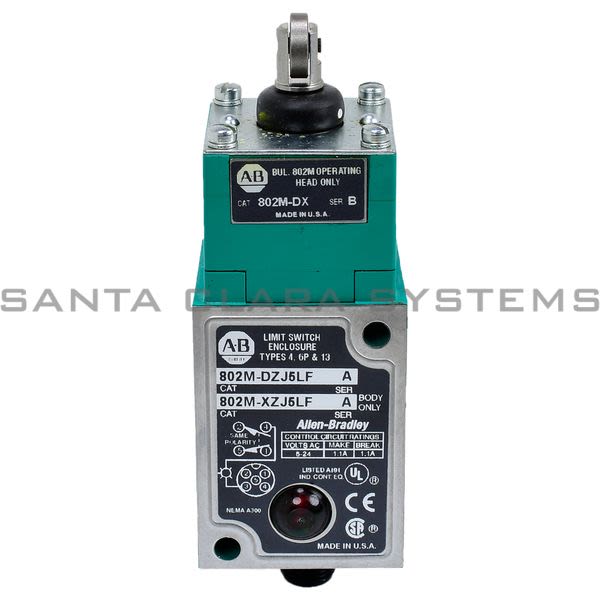 Allen Bradley 802M-DZJ5LF Limit Switch Product Image