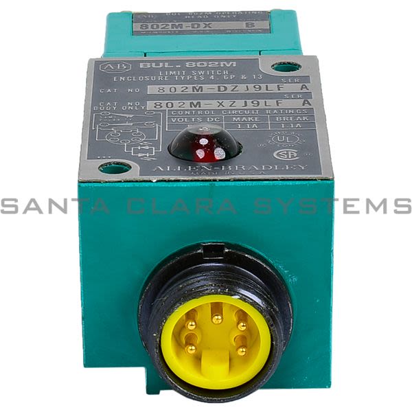 Allen Bradley 802M-DZJ9LF Limit Switch Product Image