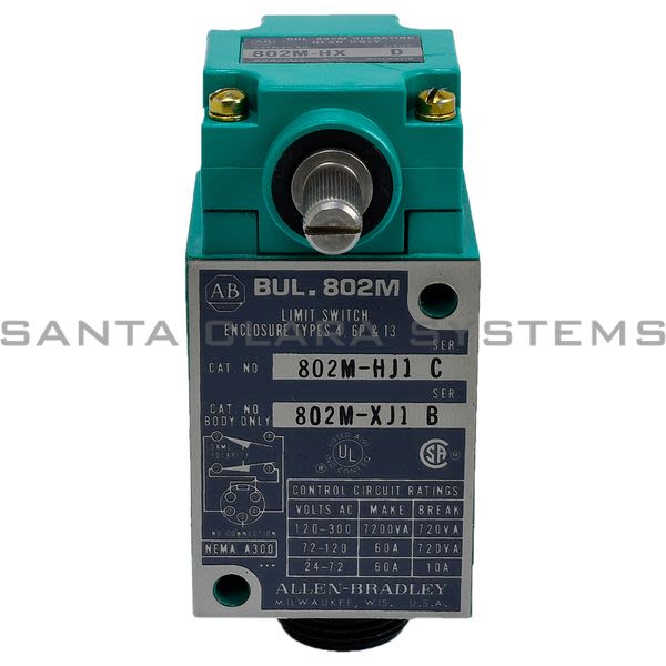 Allen Bradley 802M-HJ1 Limit Switch Product Image