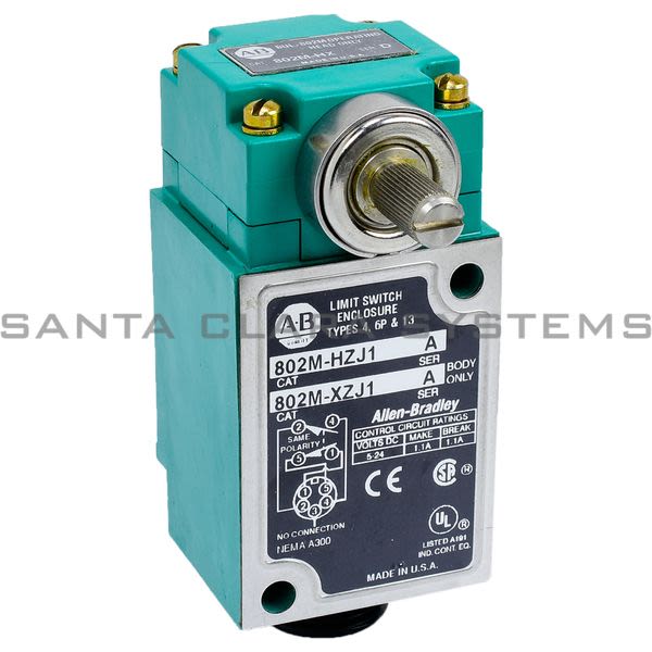 Allen Bradley 802M-HZJ1 Limit Switch Product Image